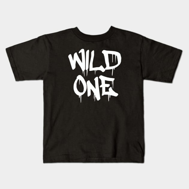 The Wild One Kids T-Shirt by LefTEE Designs